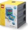Organizér LEGO s tromi zásuvkami - tmavosivý Náhľad obrázku produktu 12