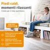 medisana 60258 medisana FWS scaldapiedi grigio 100 Watt Anteprima dell’immagine prodotto 3