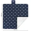 Zagatto Picknickdecke Stranddecke Decke 200x200cm mit Griff Produktbild-Vorschau 14