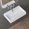 doporro Lavabo da Appoggio Bagno Sospeso Lavandino Anteprima dell’immagine prodotto 1