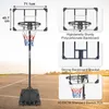 Tragbarer Basketballkorb, höhenverstellbar von 170 bis 213 Produktbild-Vorschau 2