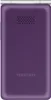 The back of a purple flip phone is shown against a white background. Anteprima dell’immagine prodotto
