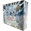 A product shot of a Yu-Gi-Oh! trading card game booster box, "Dawn of Majesty" English Edition, 1st Edition. Produktbild-Vorschau