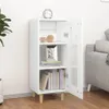 vidaXL Sideboard Weiß 34,5x34x90 cm Holzwerkstoff Produktbild-Vorschau 3
