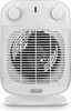 A white De'Longhi fan heater is shown from the front on a white background. Produktbild-Vorschau