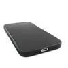 A black smartphone case is shown from a side angle against a white background. Produktbild-Vorschau