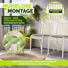 tillvex® Gartenstühle 2er Set Stapelbar Wetterfest | Produktbild-Vorschau 4