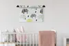 MuchoWow® Wandteppich Wandbehang Zebra - Farben - Kaktus - Produktbild-Vorschau 1