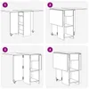 vidaXL Tavolo da pranzo 115 x 70 x 75 cm in legno Anteprima dell’immagine prodotto 11