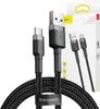Baseus Ladekabel Nylonkabel USB/USB-C QC3.0 3A 1M schwarz Produktbild-Vorschau 10