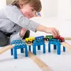 Bigjigs Rail Holzschienen-Set Brückenbau Produktbild-Vorschau 3