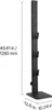 VEVOR Support pour aspirateur 32x26x126cm, Convient aux Voir les images du produit 8