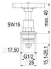 Schlösser Armaturen FETTKAMMER-OT, DURCHG./SCHRAEG. Produktbild-Vorschau 1
