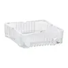10x Glas Aschenbecher eckig 10 x 10 cm Tisch Ascher Produktbild-Vorschau 2