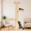 PET VIOLET Cat Tower A 185 cm – Wandmontierter Kratzbaum Produktbild-Vorschau 9