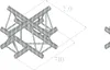 ALUTRUSS TRILOCK 6082AC-41 4-Weg-Kreuzstück Produktbild-Vorschau 7