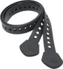 A black strap kit is coiled on a white background. Produktbild-Vorschau