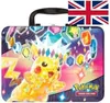 A Pokémon TCG collector's chest featuring Pikachu and various gems, with a Union Jack flag in the top right corner. Náhled obrázku produktu