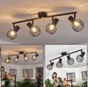 Torano »Torano« Deckenlampe aus Metall in Schwarz Produktbild-Vorschau 1