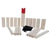 Kubb Spiel Holz Outdoor Wurfspiel mit Tragetasche Produktbild-Vorschau 2