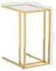 vidaXL Počítačový stolek Transparent 50x35x65 cm Tvrzené Náhled obrázku produktu 7