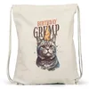 Birthday Grump Turnbeutel Katzenbesitzer Happy Birthday Produktbild-Vorschau 3