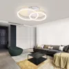 ZMH LED plafoniera plafoniera camera da letto 2 anelli Anteprima dell’immagine prodotto 5
