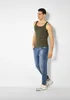 H.I.S. Tanktop 2 -teilig khaki, schwarz Größe XXL Produktbild-Vorschau 3