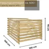 STOLMAK Komposter 600L 100x70x100 cm Kiefernholz Produktbild-Vorschau 3