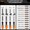 Feilen Set, 18 tlg Feilenset Metall und Holz mit Produktbild-Vorschau 4