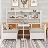 MODFU Lit Banquette 90x200 cm - Lit Convertible Bureau avec Voir les images du produit 1