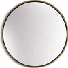 A round mirror with a gold frame. Náhľad obrázku produktu
