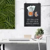 Mr. & Mrs. Panda Bild Pinguin & Maus Wanderer DIN A0 - Produktbild-Vorschau 2