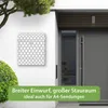 banjado Design Briefkasten Stahl weiß mit Zeitungsfach Produktbild-Vorschau 5