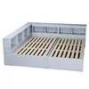 Flieks Hydraulisches Schlafsofa Holzbett 90x200cm/180x200cm Produktbild-Vorschau 9