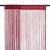 vidaXL Zasłony nitkowe 2 szt. 100 x 250 cm bordowo-czerwone Podgląd zdjęcia produktu 9