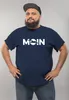Herren T-Shirt Moin Möwe Hamburg Nordisch Norden Dialekt Produktbild-Vorschau 4