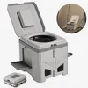 Faltbare Camping Toilette Tragbar Mobil WC Outdoor Reise Produktbild-Vorschau 1