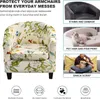 2 kusy potahu na židle Club Chair Covers, Stretch Printed Náhled obrázku produktu 5
