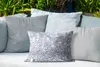 MuchoWow® Outdoor Kissen - Silber glitzert - 50x30 cm - Produktbild-Vorschau 4