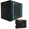 Extralink 9U 600x450 Black | Rack cabinet | wall-mounted Náhľad obrázku produktu 1