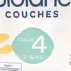 Couches BIOLANE taille 4 7-18 kg Peau sensible Ultra Voir les images du produit 5