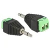 DELOCK Adapter Terminalblock 2Pin -> 3,5mm Klinke Produktbild-Vorschau 1