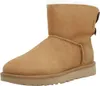 A single tan Ugg boot with a bow on the back, shown from the side against a white background. Produktbild-Vorschau