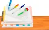 Organizzatore da scrivania portamatite portamatite colorato Anteprima dell’immagine prodotto 13