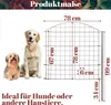 Zaun Gartenzaun Steckzaun Teichzaun für Garten Teich 24 Produktbild-Vorschau 2
