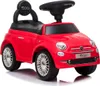 A red Fiat 500 ride-on toy car for children, shown from a three-quarter front angle against a white background. Produktbild-Vorschau