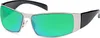 Sonnenbrille Herren Pilot Flieger Biker Sonnen Brille Grün Produktbild-Vorschau 1