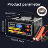 Inteligentní nabíječka baterií 12V/24V, 2500A, 240W, s LCD Náhled obrázku produktu 8