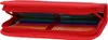 A red pencil case filled with colored pencils. Anteprima dell’immagine prodotto